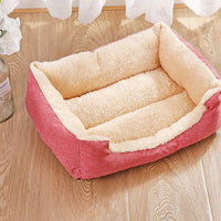 HKM-7830845 Four Seasons Universal Pet Kennel Mat in Soft Fleece for Comfort and Warmth