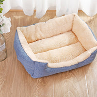 HKM-7830845 Four Seasons Universal Pet Kennel Mat in Soft Fleece for Comfort and Warmth