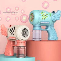 HKM-783187 Automatic 10-Hole Bubble Blower Toy for Kids – Fun Outdoor Bubble Play