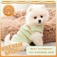 HKM-7832381 Spring Summer Dog Cooling Vest Cotton T-Shirt for Small and Medium Breeds