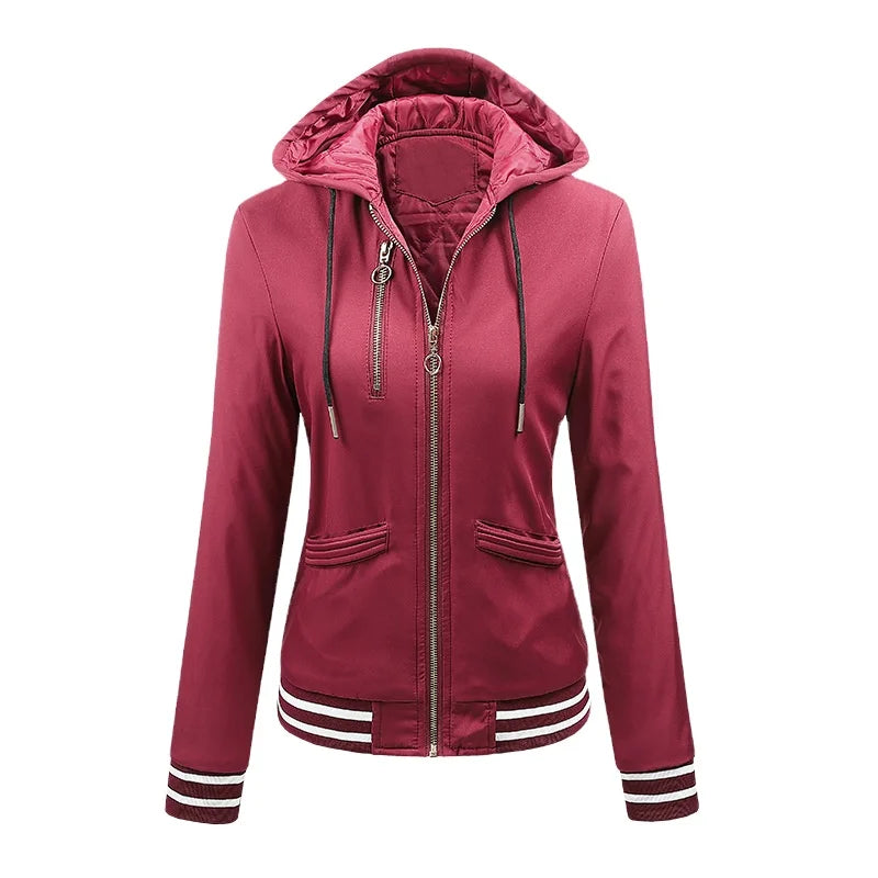 HKM-783315 Jacket Custom Winter Women's Baseball Suit Clothing Thick Plus Size Men's Jackets Standing Collar Zippered Brand Jacket