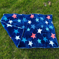 HKM-7833405 Cozy Coral Fleece Cat Kennel Blanket in Various Adorable Designs and Sizes