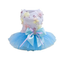 HKM-7834173 Spring-Summer Dog Tutu Dress in Cotton and Lace, Perfect for Your Princess Pup