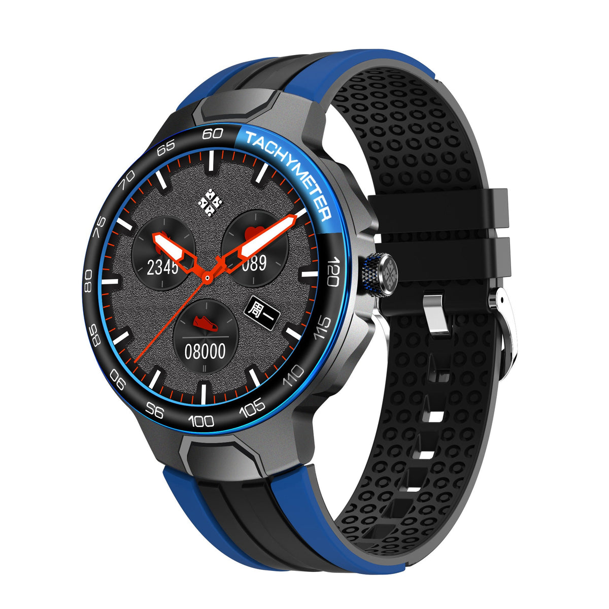 HKM-783443 New Spaceman Dial Touchscreen Smart Bracelet Watch with 1.3-Inch IPS Color Screen - Available in Multiple Colors