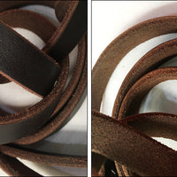 HKM-7836349 Leather Traction Rope for Medium and Large Dogs - 2 Meters, Strengthened Design for Training and Walking