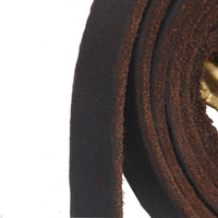 HKM-7836349 Leather Traction Rope for Medium and Large Dogs - 2 Meters, Strengthened Design for Training and Walking