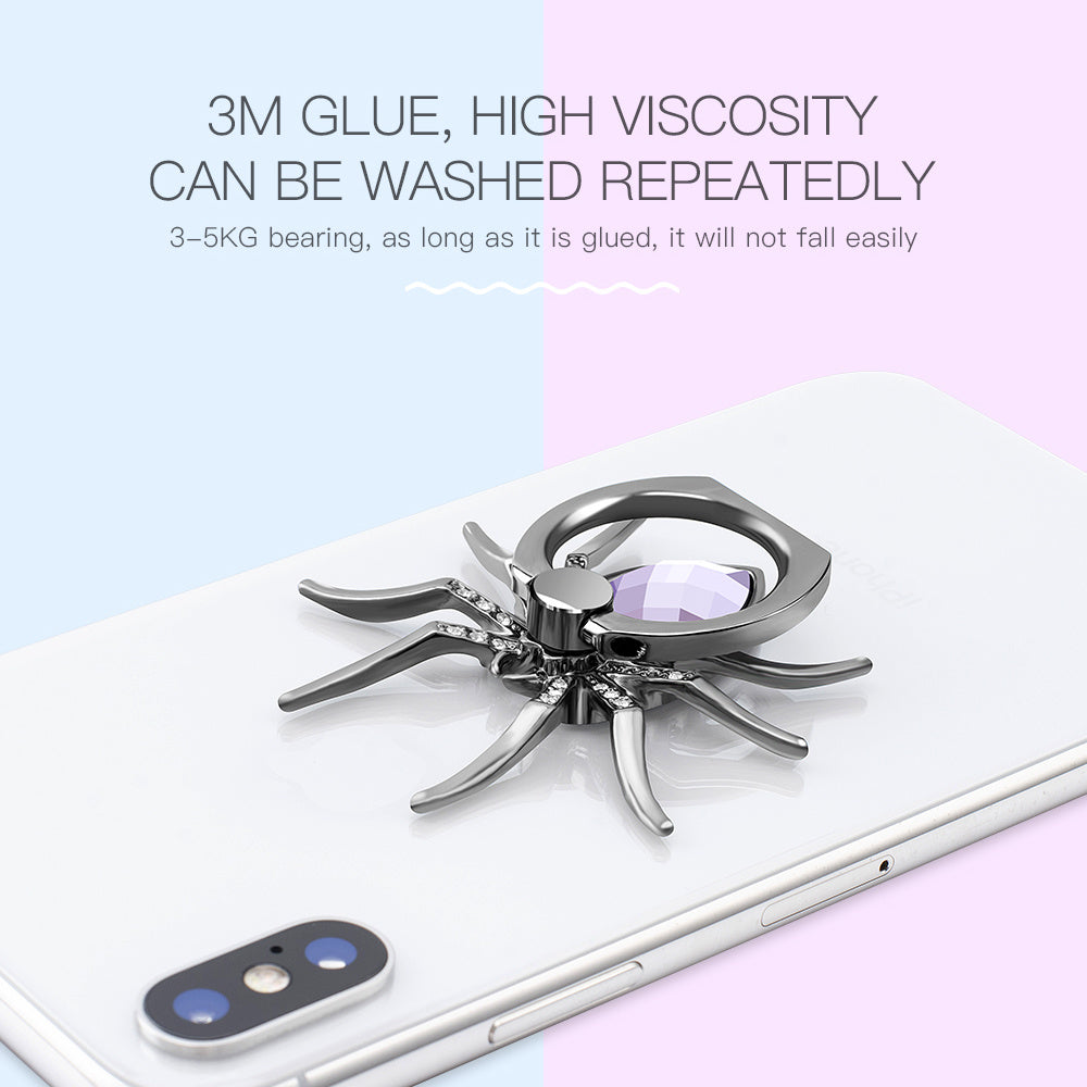 HKM-783635 Mobile Phone Ring Bracket with Non-Marking 3M Adhesive for Secure Attachment