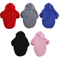 HKM-7836733 Solid Color Dog Sweaters - Casual Pet Apparel in Various Sizes and Colors