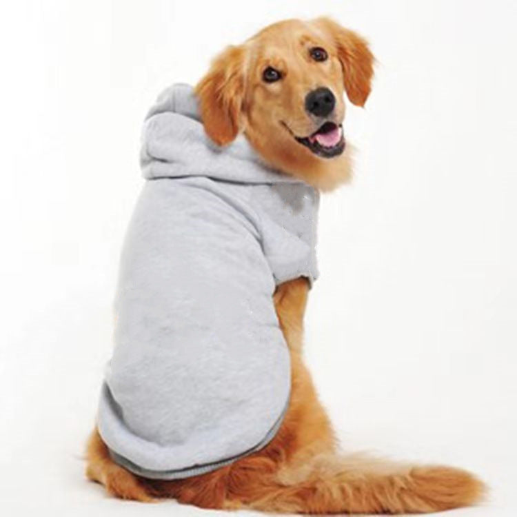 HKM-7836733 Solid Color Dog Sweaters - Casual Pet Apparel in Various Sizes and Colors