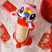HKM-7836989 Festive Cat Outfit for Spring Festival Celebrations – Chinese New Year Clothing for Small to Medium Pets