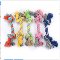 HKM-7837373 Durable Cotton Rope Dog Toy for Puppies - Bite-Resistant and Great for Chewing