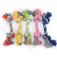 HKM-7837373 Durable Cotton Rope Dog Toy for Puppies - Bite-Resistant and Great for Chewing