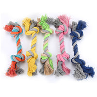 HKM-7837373 Durable Cotton Rope Dog Toy for Puppies - Bite-Resistant and Great for Chewing