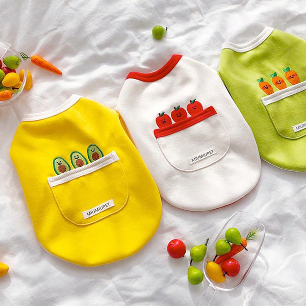 HKM-7837629 Cozy Pet Button Sweater for Dogs in Green, Yellow, and White - Multiple Sizes Available