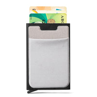 HKM-783955 Aluminum Alloy Automatic Pop-up Card Holder with Anti-theft Design