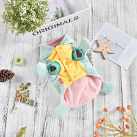 HKM-7840701 Smiley Turtle Pet Clothing for Dogs - Casual Style, Sizes S-2XL