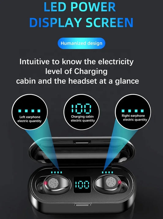HKM-784083 Sport Magnetic Bluetooth Earphones V5.0 for Active Lifestyle