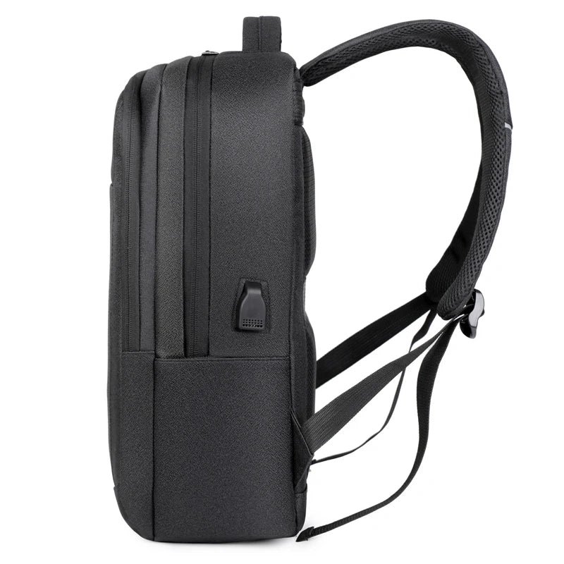 HKM-784147 Custom Waterproof Nylon Laptop Backpack with USB Port for Travel and Business