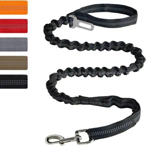 HKM-7842109 Reflective Polyester Dog Rope Leash - Large Size, Multiple Colors Available, Free Size (2.5X110-170CM)