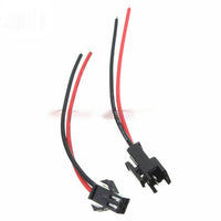 HKM-784275 15cm Fireproof Terminal Wire Harness with Male-Female Plug for LED Lamp Connections