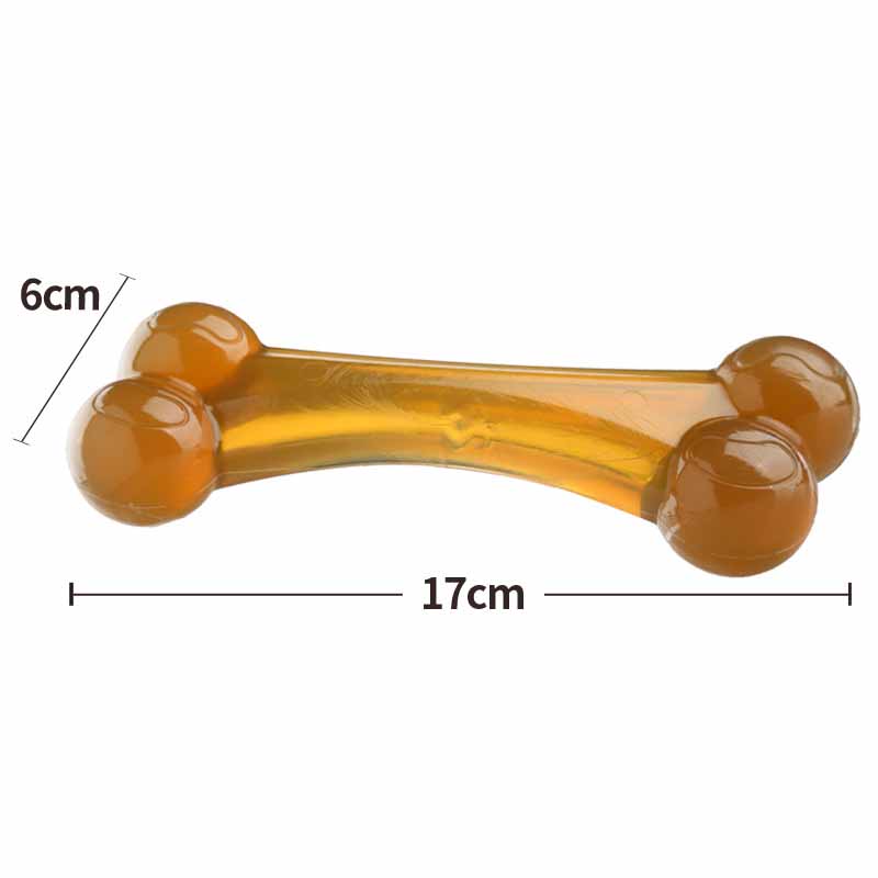 HKM-7843133 Double-Headed Arched Bone & Skull Chew Toy for All Dog Sizes