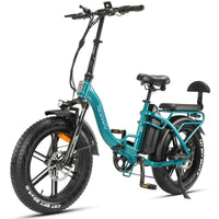 HKM-784403 Foldable 20 Inch Electric Fat Bike, 48V 20AH Lithium Battery, 7-Speed, Disc Brake, Max Speed 30-50 km/h