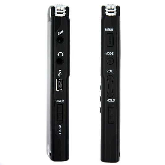 HKM-784403 USB Voice Recorder with External Microphone and Built-In Speakers - Multiple Memory Options Available