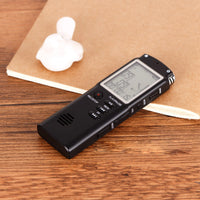 HKM-784403 USB Voice Recorder with External Microphone and Built-In Speakers - Multiple Memory Options Available