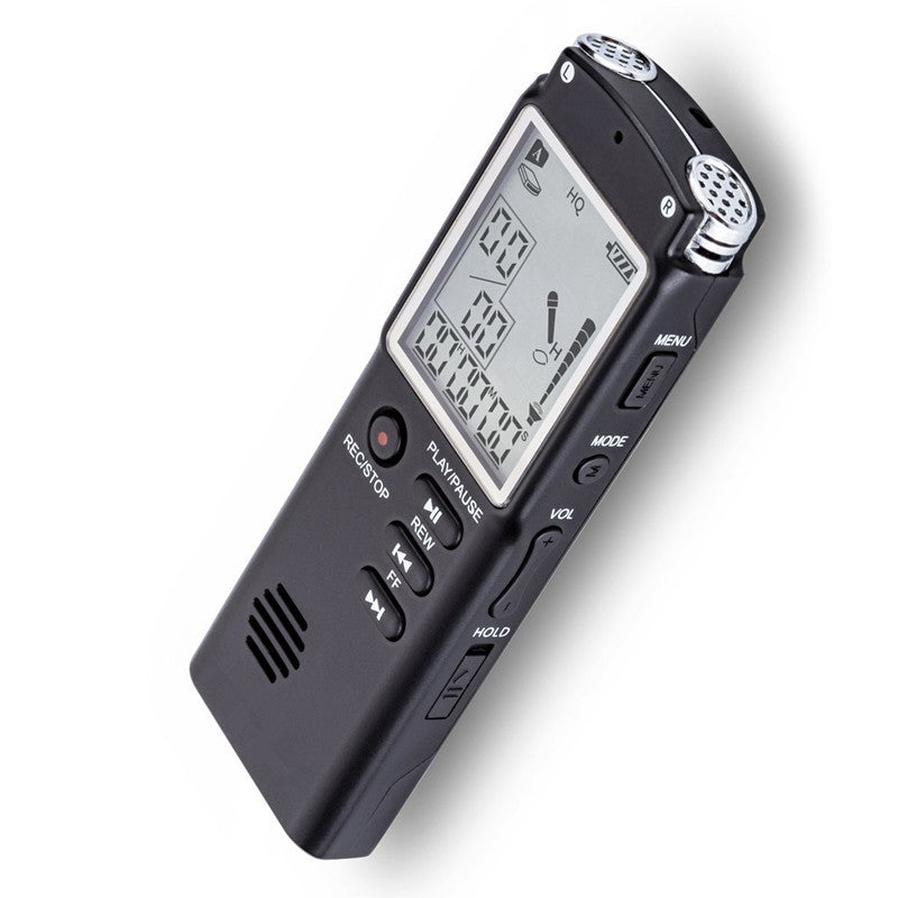HKM-784403 USB Voice Recorder with External Microphone and Built-In Speakers - Multiple Memory Options Available