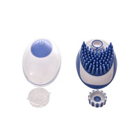 HKM-784787 Silicone Bath and Massage Brush for Cats and Dogs – Compact Design with Storage for Bath Liquid