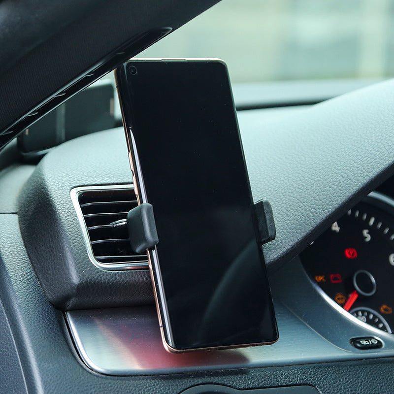 HKM-784787 Universal Adjustable Mobile Phone Holder for Air Outlet in Cars - Model LA-723