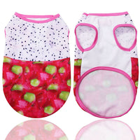 HKM-7848637 Spring Summer Cotton Pet Clothes with Fake Strap ¨C Various Colors & Sizes Available