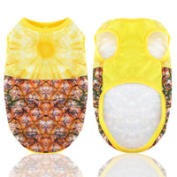 HKM-7848637 Spring Summer Cotton Pet Clothes with Fake Strap ¨C Various Colors & Sizes Available