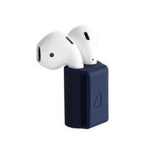 HKM-785107 AirPods Silicone Holder Strap Compatible with Apple Watch - Anti-Lost, Durable, Lightweight Design for Active Lifestyle