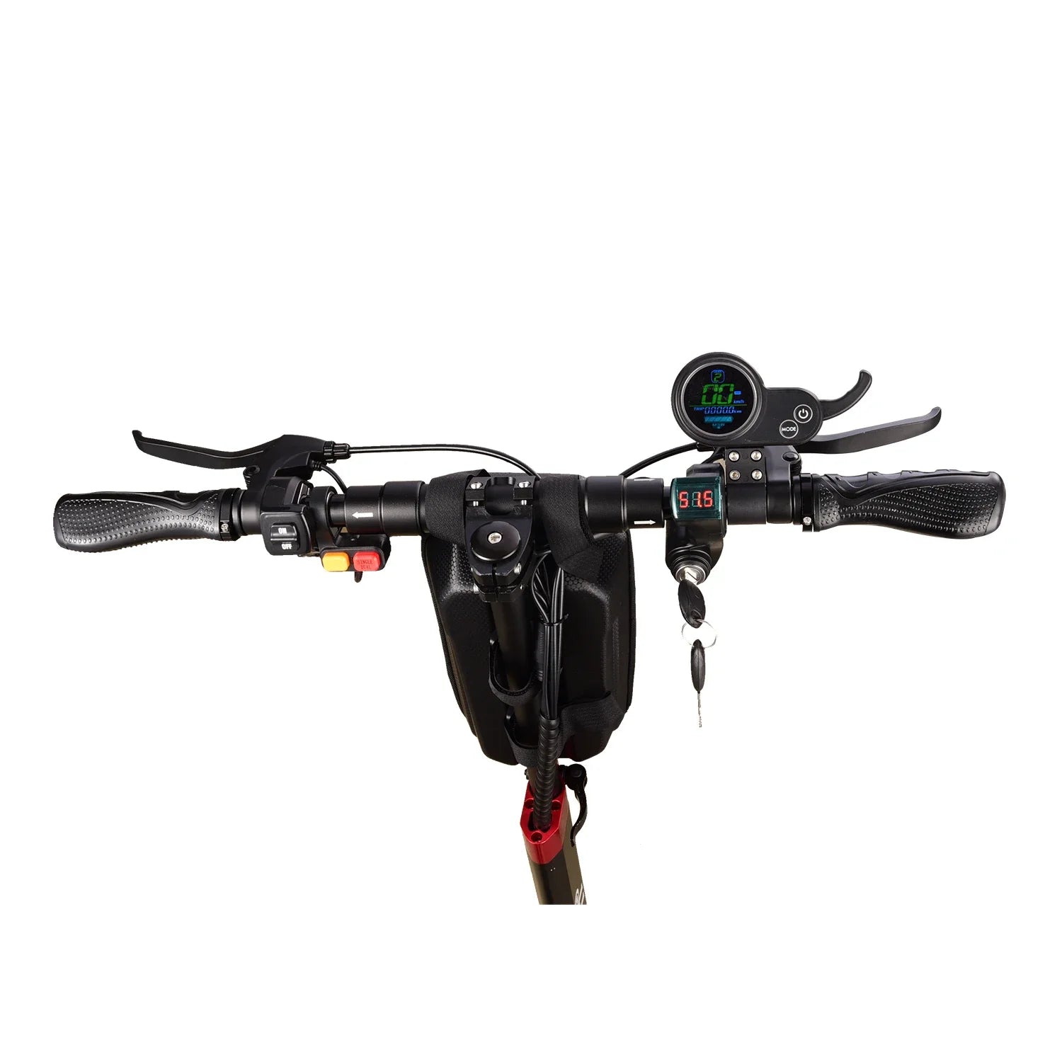 HKM-785107 Dual Motor Electric Scooter 2400W 48V with 60km Range and 55km/h Speed, Foldable Design, 10-Inch Tires, 150kg Load Capacity