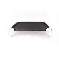 HKM-7852477 Collapsible Pet Camp Bed with Sunshade and Steel Frame - Various Colors and Sizes Available