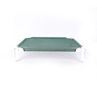HKM-7852477 Collapsible Pet Camp Bed with Sunshade and Steel Frame - Various Colors and Sizes Available