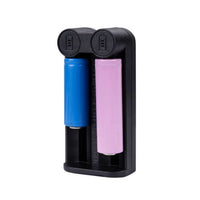 HKM-785299 Smart Dual-Slot Lithium Battery Charger for 21700, 26650, 18650, 16340, 18500, 32650 Batteries