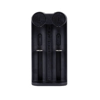 HKM-785299 Smart Dual-Slot Lithium Battery Charger for 21700, 26650, 18650, 16340, 18500, 32650 Batteries