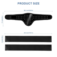HKM-7853117 Pet Physiotherapy Infrared Therapy Belt for Home Use - Black, USB Rechargeable