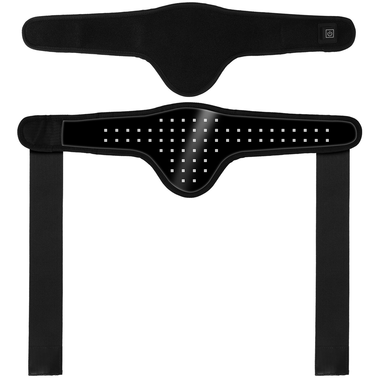 HKM-7853117 Pet Physiotherapy Infrared Therapy Belt for Home Use - Black, USB Rechargeable