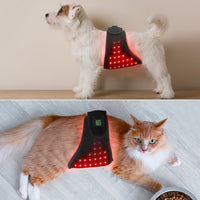 HKM-7853117 Pet Physiotherapy Infrared Therapy Belt for Home Use - Black, USB Rechargeable