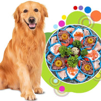 HKM-7854013 Pet Slow Feeding Tray for Dogs and Cats - Easy to Clean, Durable Licking Mat