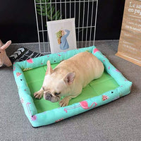 HKM-7855293 Double-Sided Pet Nest for Small and Medium Dogs, Bite-Resistant Oxford Fabric for Summer Comfort