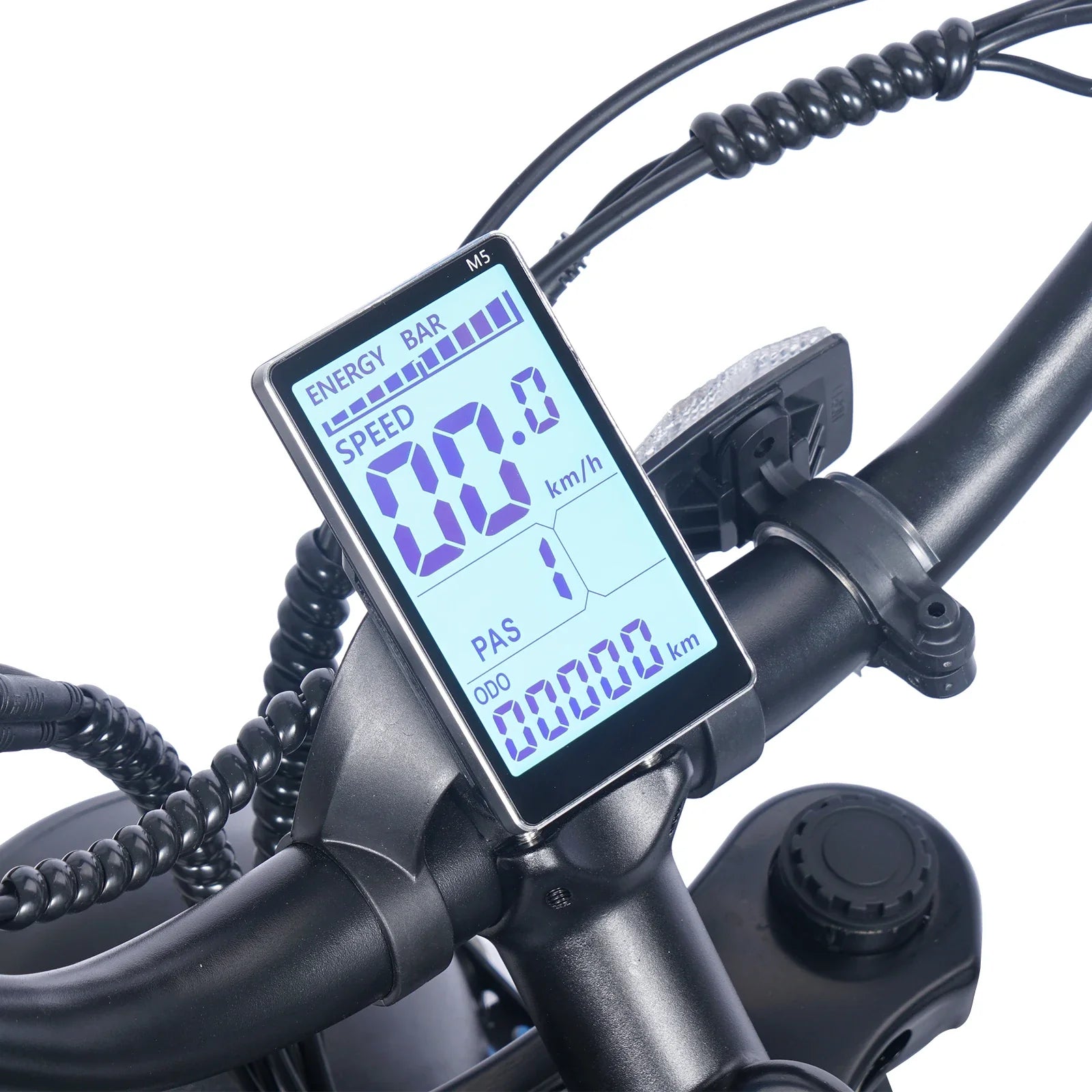 HKM-785555 750W Ouxi V8 Electric Fat Tire Bicycle - 20 Inch, 28mph, Shimano 7-Speed, 40-50 KM Range
