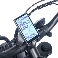 HKM-785555 750W Ouxi V8 Electric Fat Tire Bicycle - 20 Inch, 28mph, Shimano 7-Speed, 40-50 KM Range