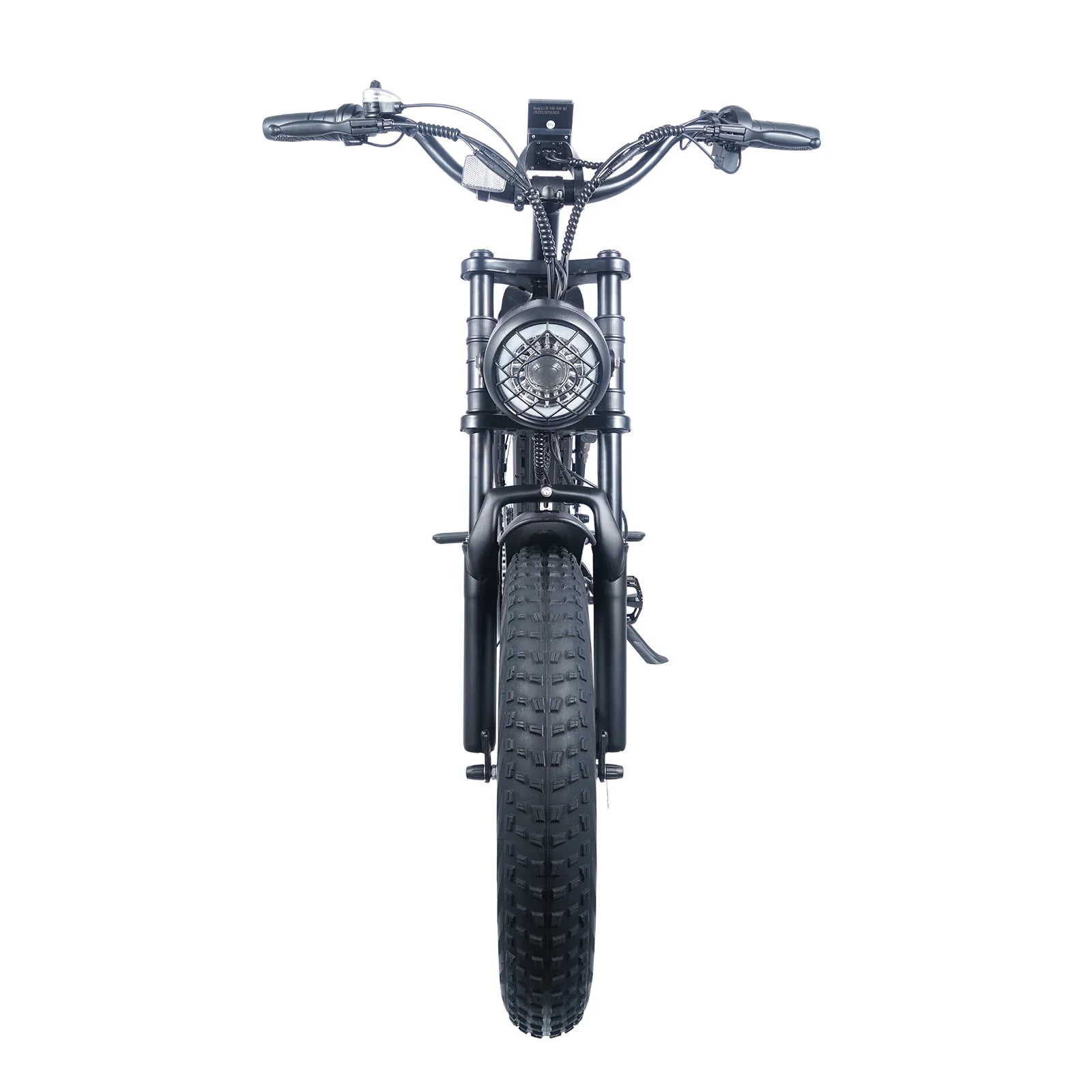 HKM-785555 750W Ouxi V8 Electric Fat Tire Bicycle - 20 Inch, 28mph, Shimano 7-Speed, 40-50 KM Range