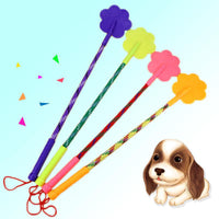 HKM-7857085 Dog Training Clicker Stick - Target Wand for Effective Pet Training, TPR and Polyester Fabric, 43cm & 62cm Options