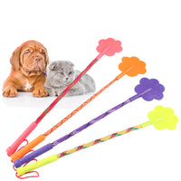 HKM-7857085 Dog Training Clicker Stick - Target Wand for Effective Pet Training, TPR and Polyester Fabric, 43cm & 62cm Options