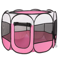HKM-7857469 Foldable Portable Pet Playpen with Secure Sports Design for Dogs